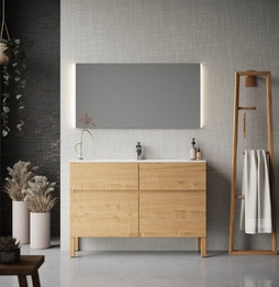 Зеркало с подсветкой в ванную комнату Сехмет